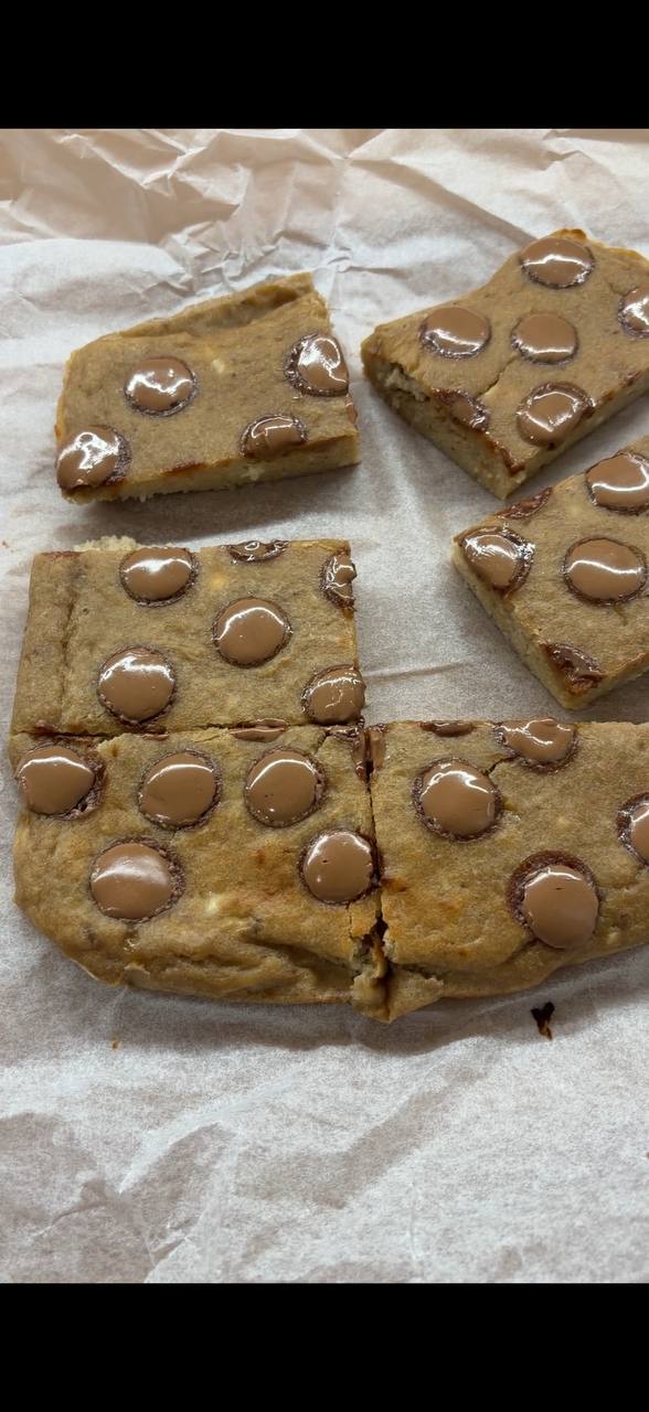 Banana Bread Peanut Blondie Banana Bread Peanut Blondie